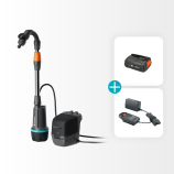 Gardena akumulatorska pumpa za bačve 2400 ComfAuto 18V P4A Set