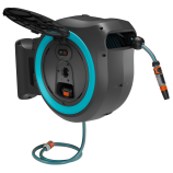 Gardena PowerRoll XL zidna kutija za crijevo 35 m, tirkizna - set