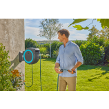 Gardena bežična zidna kutija PowerRoll XXL, solo, 40 m, tirkizna