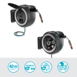 Gardena bežična zidna kutija PowerRoll XXL, set, 40 m, bijela