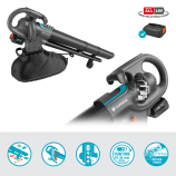 Gardena Akumulatorski usisavač/puhač PowerJet Collect 18V P4A set