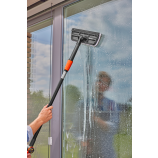 Gardena Cleansystem čistač prozora, čistač prozora s mikrovlaknima i rubom za brisanje