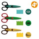 Fiskars Kidzors set škara, 3 komada, životinje iz močvare 1003845