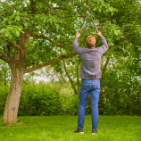 Gardena TeleCut Pro S škare za grane s dvostrukom oštricom, teleskopske škare za svježe drvo
