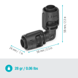 Gardena L-spojka 13 mm (1/2")
