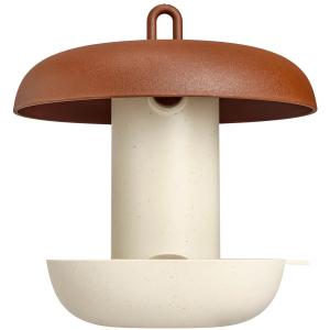 Silos za organsku hranu kestenjasto smeđe boje 18 cm