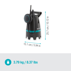 Gardena 10500 BASIC potopna pumpa za zagađenu vodu