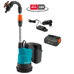 Gardena Akumulatorska pumpa za bačve 2000/2 18V P4A set