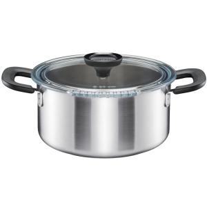 Fiskars lonac s poklopcem, 3,0 L / 20 cm, nehrđajući čelik 1072316