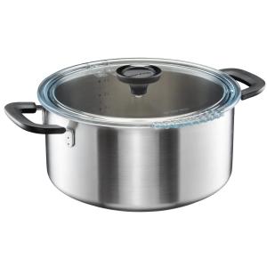 Fiskars lonac s poklopcem, 5,0 L / 24 cm, nehrđajući čelik 1072317