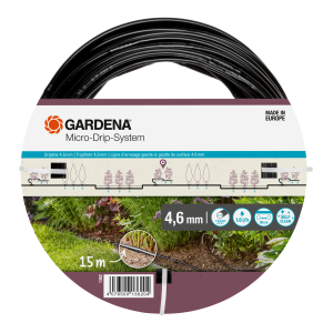 Gardena kapaljka 4,6 mm (3/16"), 15 m